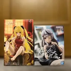 Desktop Cute 金色の闇　Relax time 沙花叉クロヱ　２点