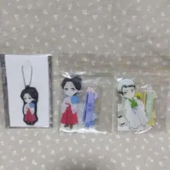 鬼滅の刃 ニジゲンノモリ 珠世 愈史郎 アクリルスタンド 特典 キーチェーン