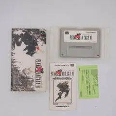 ファイナルファンタジーVI 箱説つき スーパーファミコン ソフト SFC