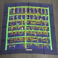 【鑑定済み・未使用】エルメス カレ90 MORS & FILETS