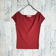 美品　リリーブラウン　レディースニット　ショートスリーブ　サマーニット