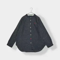 north object de petit バンドカラー グレー シャツ Mのサムネイル