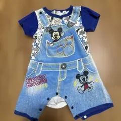 Disney baby ミッキー ロンパース 80サイズのサムネイル