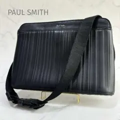 PAUL SMITH 2way ショルダーバッグ クラッチバッグ ブラック