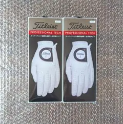 新品　2個セット　タイトリスト プロフェッショナルテック グローブ TG53