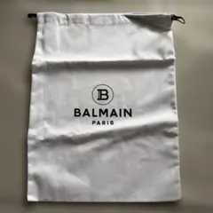 【新品未使用】BALMAIN 巾着保存袋 ブラック ポーチ　ドルガバ