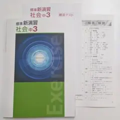新品未使用 標準新演習 中3 数学 ② 定期テスト対策 入試対策 - メルカリ