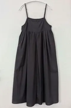 ロングワンピース✳️ダークグレー✳️Ｍサイズ