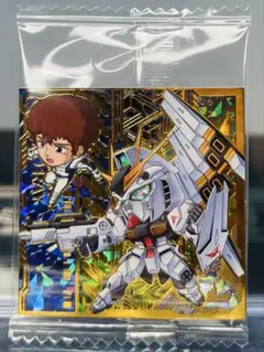最新弾 ガンダム シール ウエハース 4弾 νガンダム＆アムロ・レイ UR