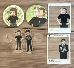 ワールドトリガー アクリルカード　アクリルぷちスタンド　缶バッジ　猫ver.