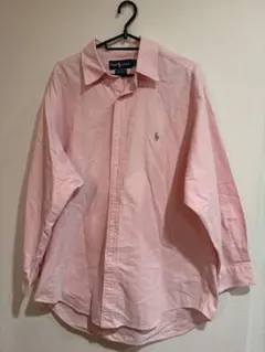 ラルフローレン YARMOUTH オックスフォードシャツ ピンク XL 90s