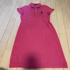 Ralph Lauren ピンク ポロシャツ ワンピース