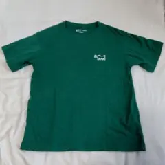 子供服 ユニクロ UT Keith Haring Tシャツ 150cm グリーン