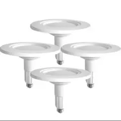 Soliseed 100W形相当 4個入り フラット電球　E26口金　新品