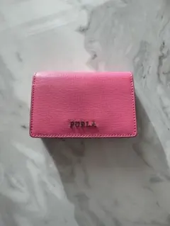 FURLA フルラ　バイカラー　名刺入れ　カードケース