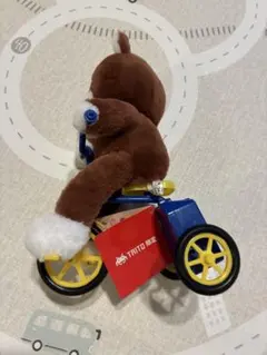 着ぐるみゆうえんち出勤　タイトー TAITO くま　ぬいぐるみ　おもちゃ　走る