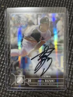 千賀滉大 Topps Chrome 直筆サインカード - メルカリ