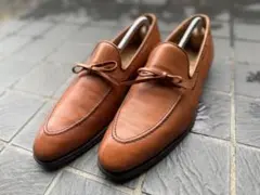 【美品】クロケット＆ジョーンズ タッセルローファー 茶色 UK8 1/2