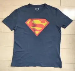 【メンズ】スーパーマンロゴ付きTシャツ