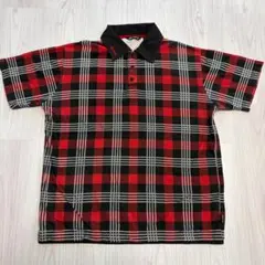 element チェック柄 ポロシャツ Mサイズ