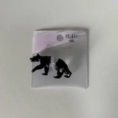 熊　クマ　くま　ピアス