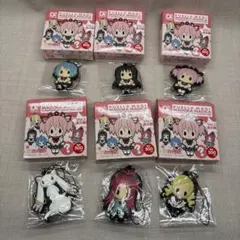 魔法少女まどか☆マギカ ラバーストラップコレクション Vol.1 コンプ　6種