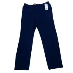 【未使用・cat in the closet】ネイビーの薄手パンツ LL