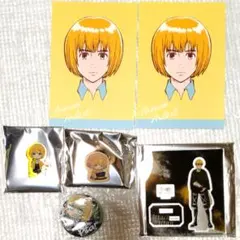 進撃の巨人 缶バッジ 木製 イラストカード アクリルスタンド ブロック アルミン