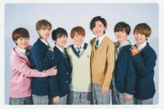 なにわ男子 アオハル 学生証