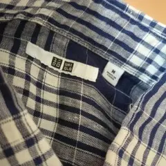 ユニクロ爽やかなシャツユニクロメンズシャツМサイズ送料込み美品春先にぴったり♥