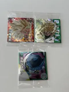 ドラゴンボールウエハースシール　3点まとめ売り