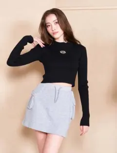 スカート ニット