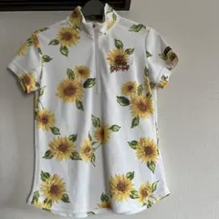 Kolwin レディース ゴルフウェア ひまわり柄⭐︎Mサイズ