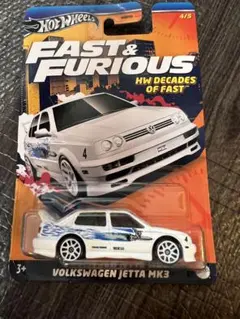 Hotwheels FAST&FURIOUS JETTA MK3のサムネイル