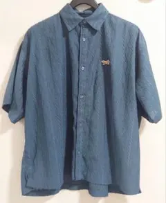 The Fox Collection 半袖シャツ/ブルー・Mサイズのサムネイル