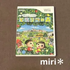 Nintendo Wii専用ソフト 街へいこうよ どうぶつの森　説明書付き