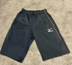 Mizuno トレーニングパンツ 紺色　サイドポケット160cm ジャージ