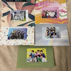 ジャニーズ バースデーカード SnowMan Hey!Say!JUMPなにわ男子