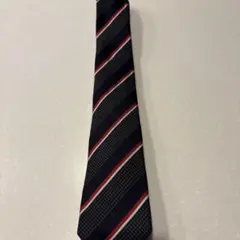 GUCCI ネイビーストライプネクタイ