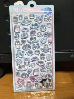 【正規品】ボンボンドロップシール　みずいろボンボン　オリジナル　ボンドロうさぎ