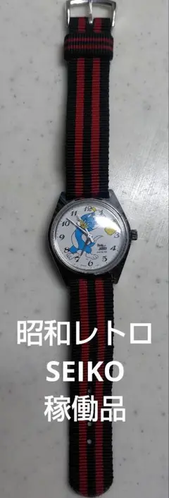 SEIKO　トムとジェリー　5000−7000 日本製　 手巻き稼働品