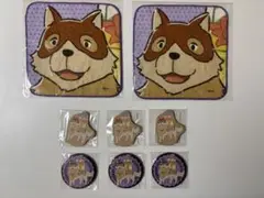 パトラッシュ バッチとタオルセット