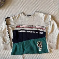 ハングリーハート 電車　長袖　トレーナー　110 在来線　パノラマスーパー