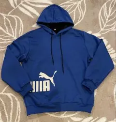 PUMA フード付きパーカー 2XL ブルー
