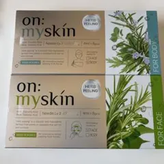 on: myskin ハーブピーリング 16枚セット