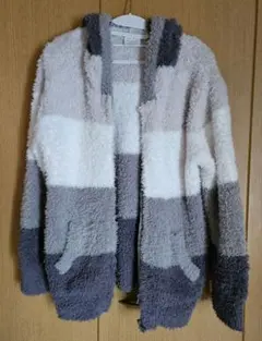 【美品】ジェラートピケ☆ボーダーパーカー