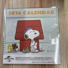 日本生命 NISSAY ニッセイ スヌーピー 2026年カレンダー 卓上カレンダ