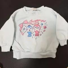 Anpanman girl 長袖トレーナー ライトブルー
