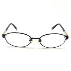 FURLA フルラ　オーバル　フルリム　度入り　メガネ　眼鏡