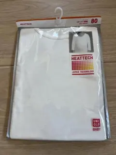 ✳︎新品✳︎ UNIQLO ヒートテック Uネックシャツ 80